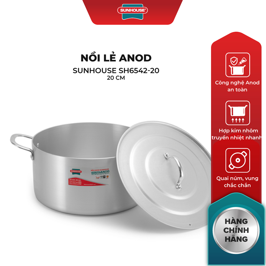 Nồi Lẻ Anod Sunhouse SH6542-20 - 20cm