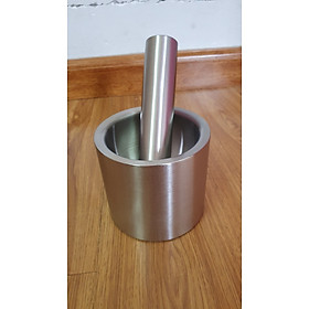 Bộ cối chày 304 thép không gỉ (10x9.5 - 14cm )