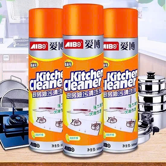 Bình Xịt Bọt Tẩy Rửa Đa Năng – Tẩy Sạch Dầu Mỡ, Vết Bẩn Cứng Đầu Chỉ Trong 1 Lần Xịt