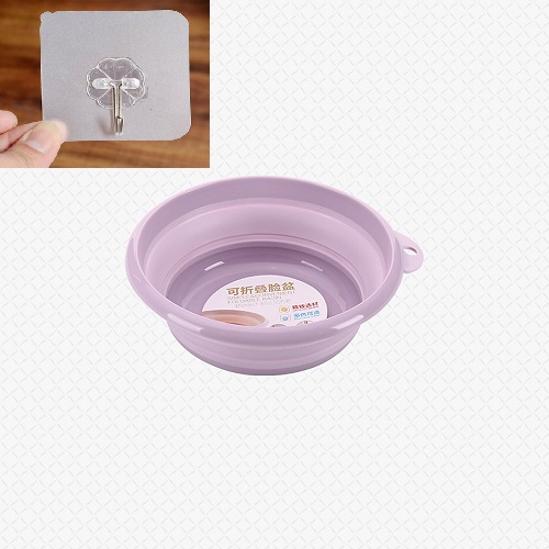 Thau Gập Gọn - Chậu Nhựa Gấp Gọn Đa Năng đk 39cm, nhiều màu, giao màu ngẫu nhiên