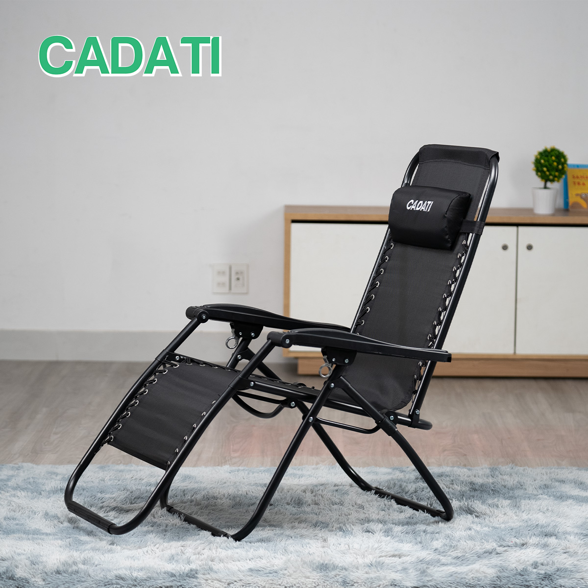 GHẾ BỐ XẾP THƯ GIÃN GIÁ RẺ CADATI - BẢO HÀNH CHÍNH HÃNG