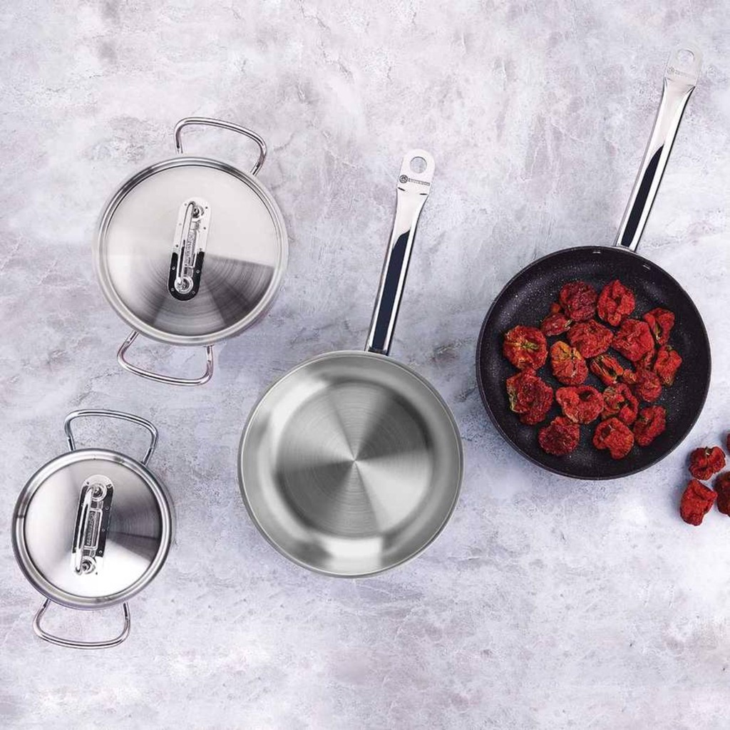 Nồi inox cao cấp Korkmaz Proline 2 lít - A1160 - Hàng Chính Hãng