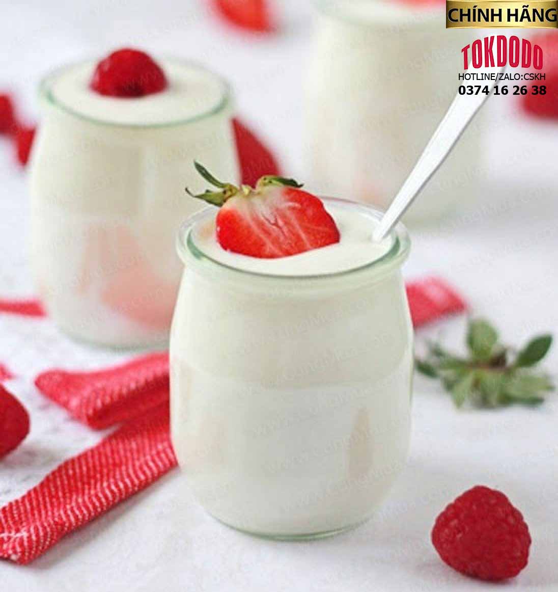 Bộ 12 Hũ Thủy Tinh Sọc Làm Sữa Chua,Caramen 100ml Caramen Chính Hãng TOKDODO
