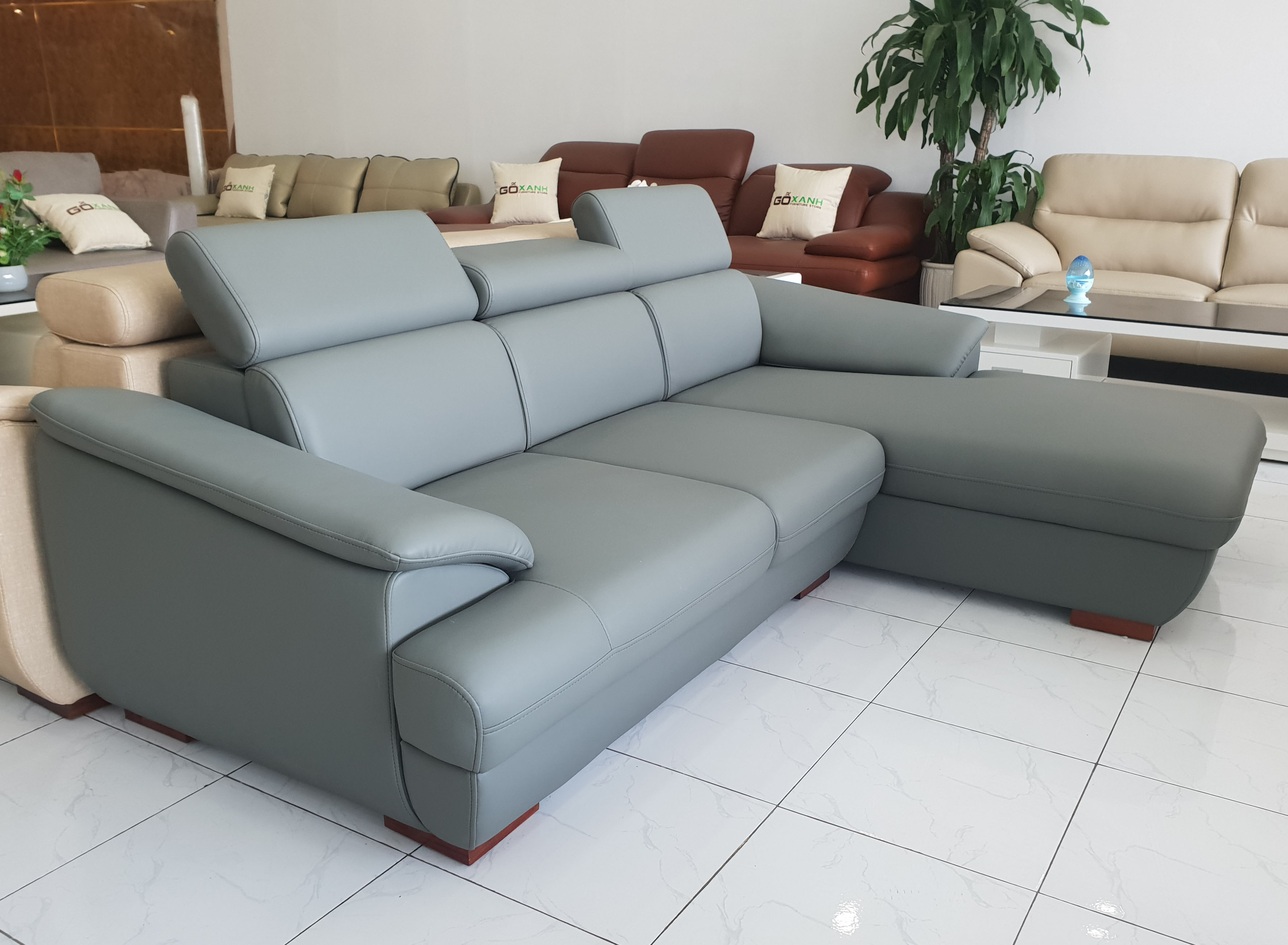 Bộ Salon Phòng Khách Mini Nhỏ Gọn - Ghế Sofa Cao Cấp Hiện Đại