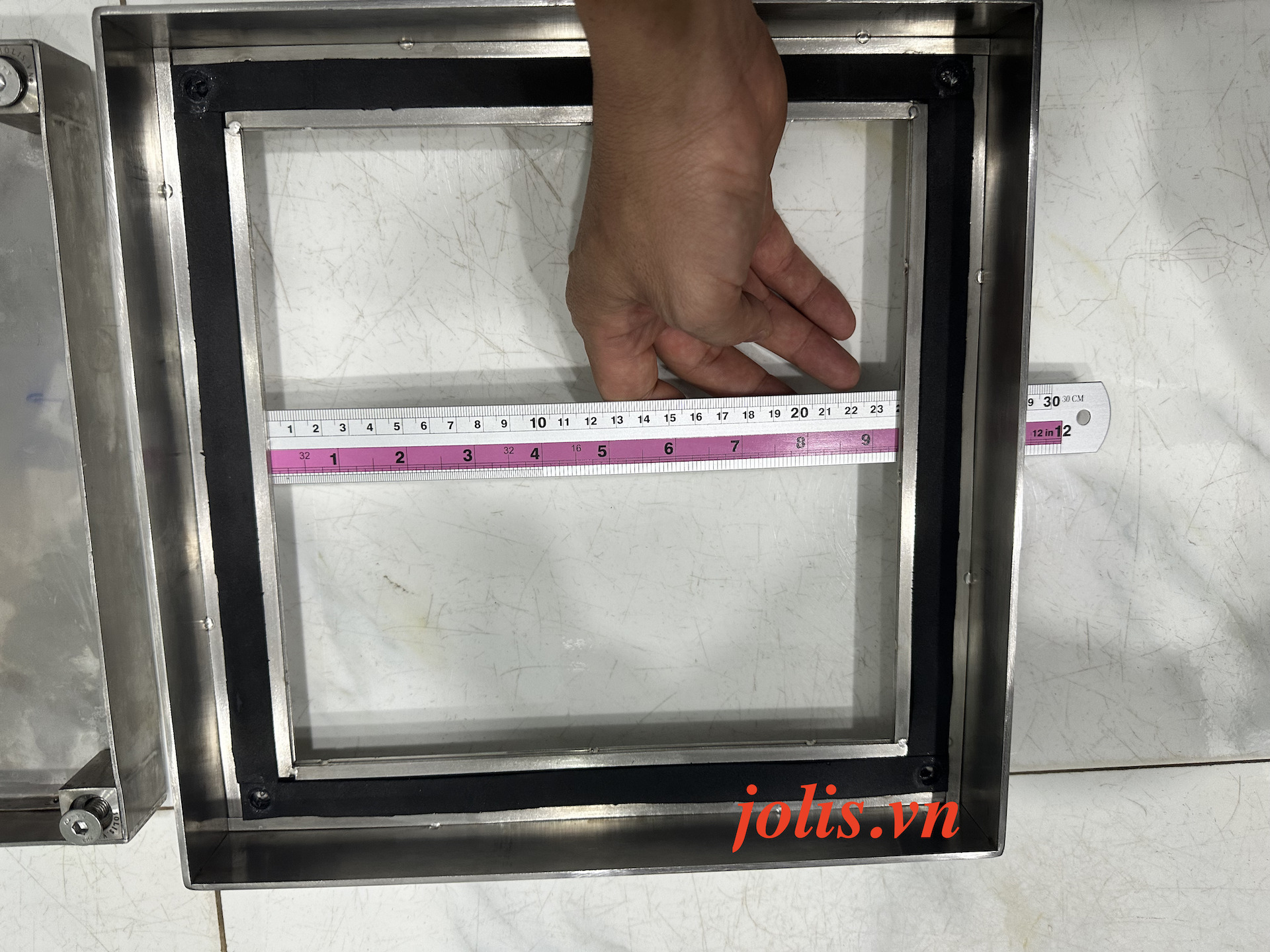Nắp bể phốt inox J-NB-D300