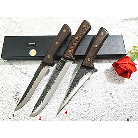 BỘ 3 DAO BẾP THÁI, LỌC MÃ HTR8