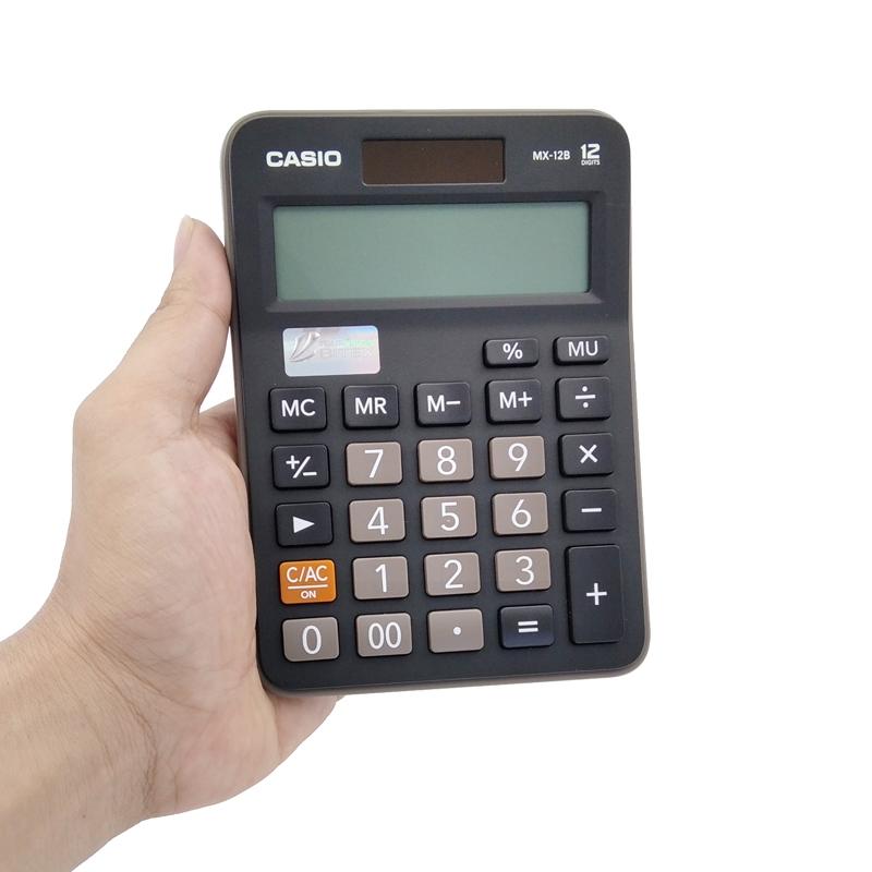 Máy Tính Casio MX-12B-BK-W-DC