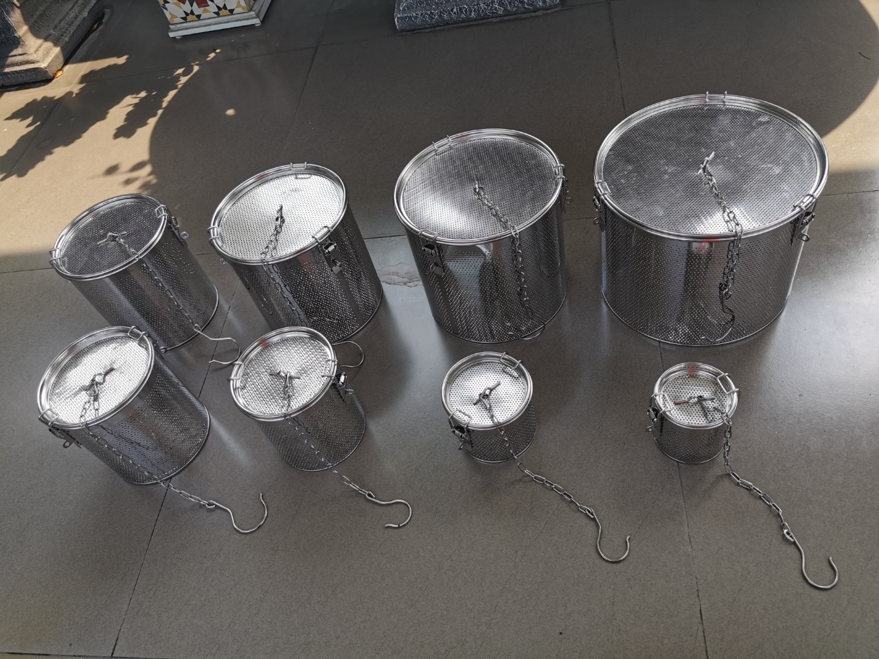 LỌC GIA VỊ / LỌC TRÀ ĐỦ SIZE INOX CAO CẤP