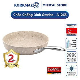Chảo chống dính Korkmaz Granita 26 cm - 2.5 lít