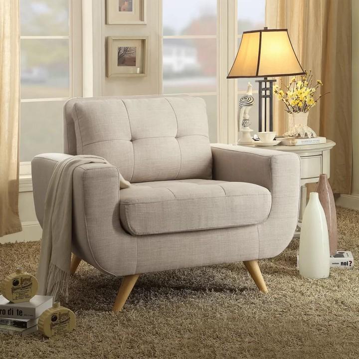 Ghế sofa đơn phòng khách giá rẻ Juno Sofa HHP-GDN01-V1
