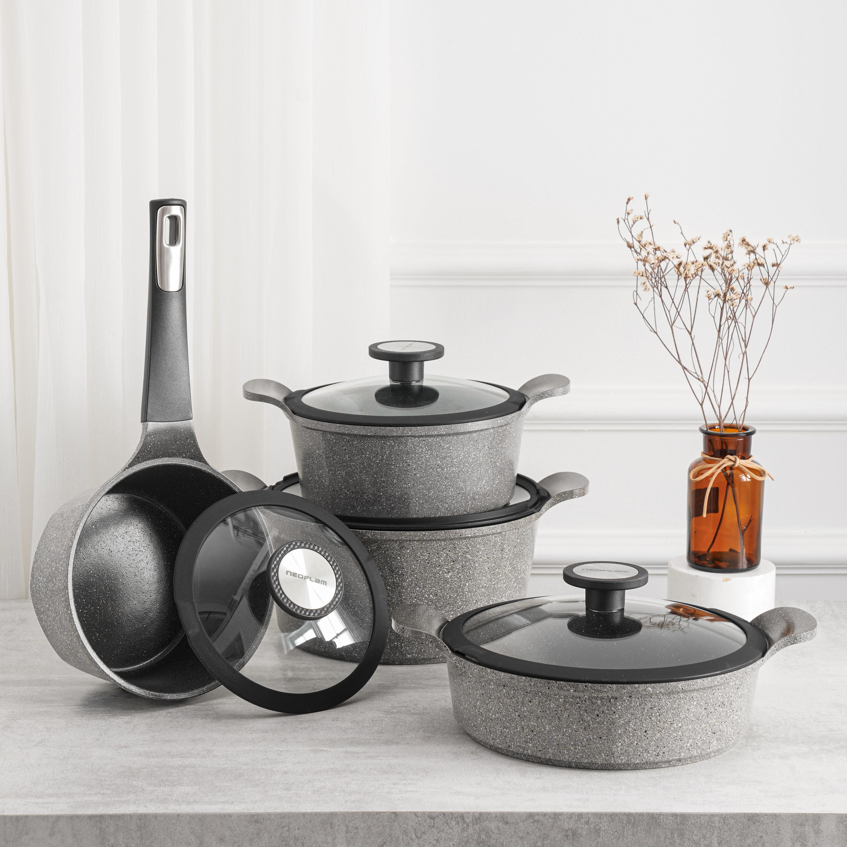 Bộ Nồi Nhôm Pote Chống Dính 18-20-24cm , Sản phẩm nhập khẩu và Phân phối chính hãng cobi home.