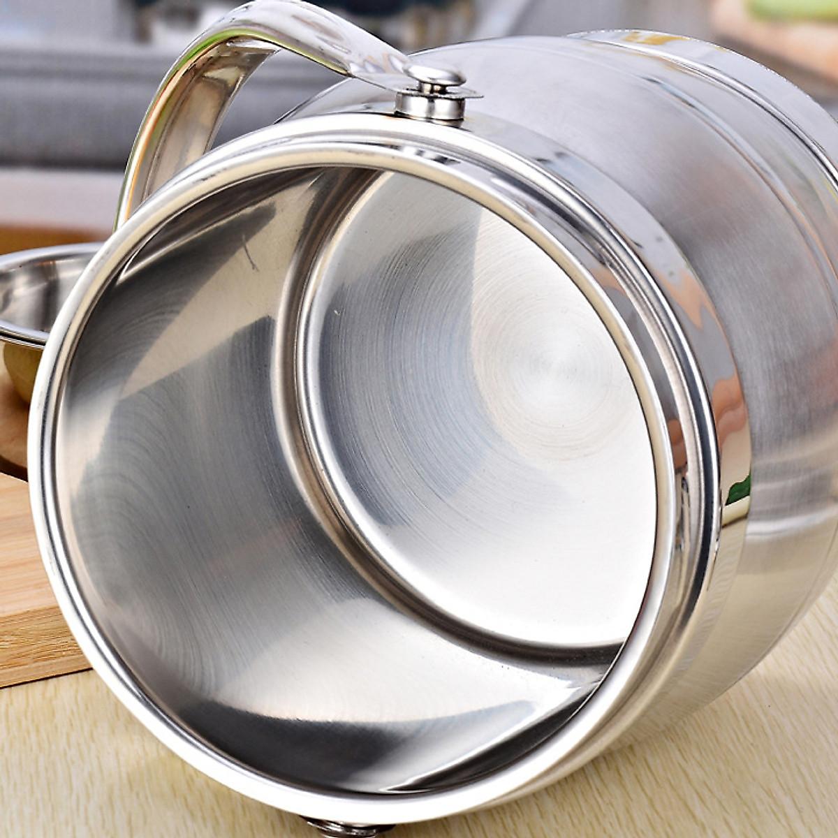 Cặp Lồng Inox 3 Tầng 1.4 - 2 Lít -Cặp Lồng Đựng Cơm Cháo Phở Giữ Nhiệt Cao Cấp - Cà Mên Inox