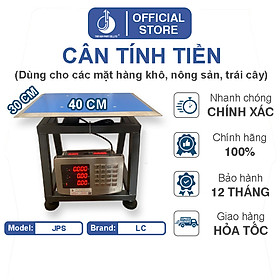 Cân Điện Tử Tính Tiền JPS - Mặt Bàn Cân 300x400MM - Đầu Chống Nước