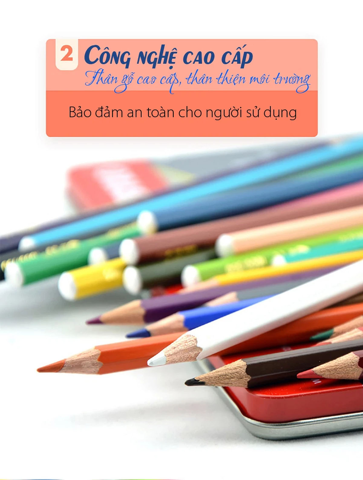 Bộ bút chì màu nước STABILOaquacolor 36 màu - Hộp thiếc 36 màu + Bút cọ nước (CLW1636M+)