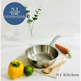 Chảo sâu inox cao cấp Korkmaz Proline 20cm - A1175 - Hàng chính hãng