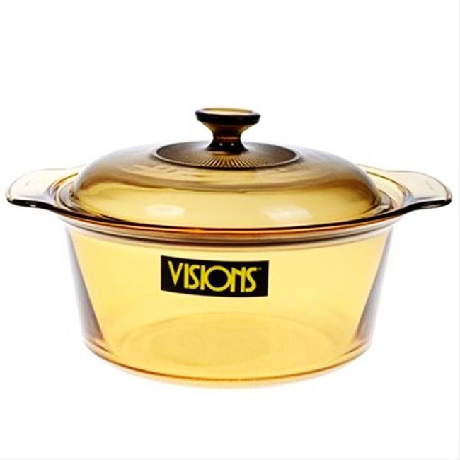 Nắp nồi thuỷ tinh Visions VSD-3.5 - Made in America - Phân phối bởi ABMA VN 77 Đoàn Như Hài, P13, Q4, TPHCM