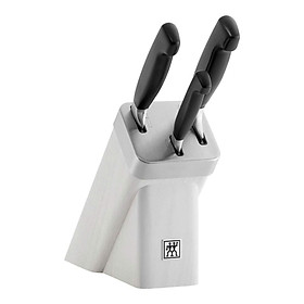 BỘ DAO ZWILLING VIER STERNE FOUR STAR TỰ MÀI SET 4 ĐỐC MÀU TRẮNG Hàng chính hãng