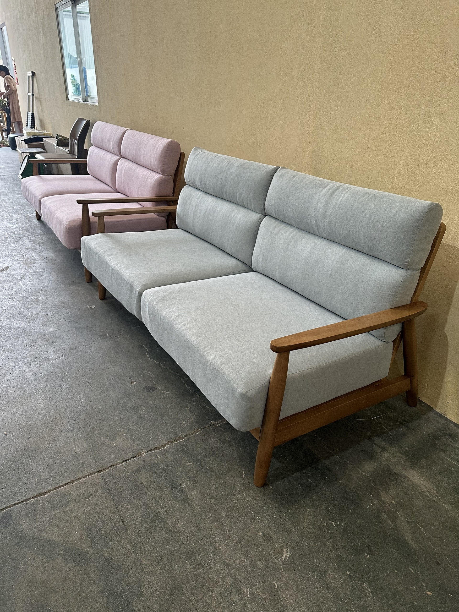 Sofa khung gỗ nệm rời Juno Sofa cho chung cư, căn hộ, phòng trọ giá rẻ hiện đại