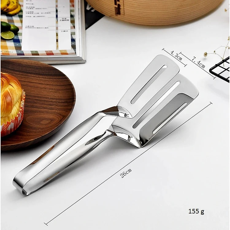 Kẹp inox gấp thức ăn nóng
