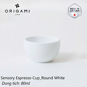 Ly sứ ORIGAMI Sensory Espresso Cup 80ml không quai