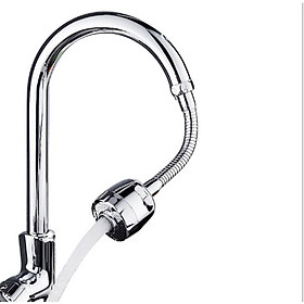 Đầu gắn vòi nước rửa chén inox Tundo xoay 360 tự giữ