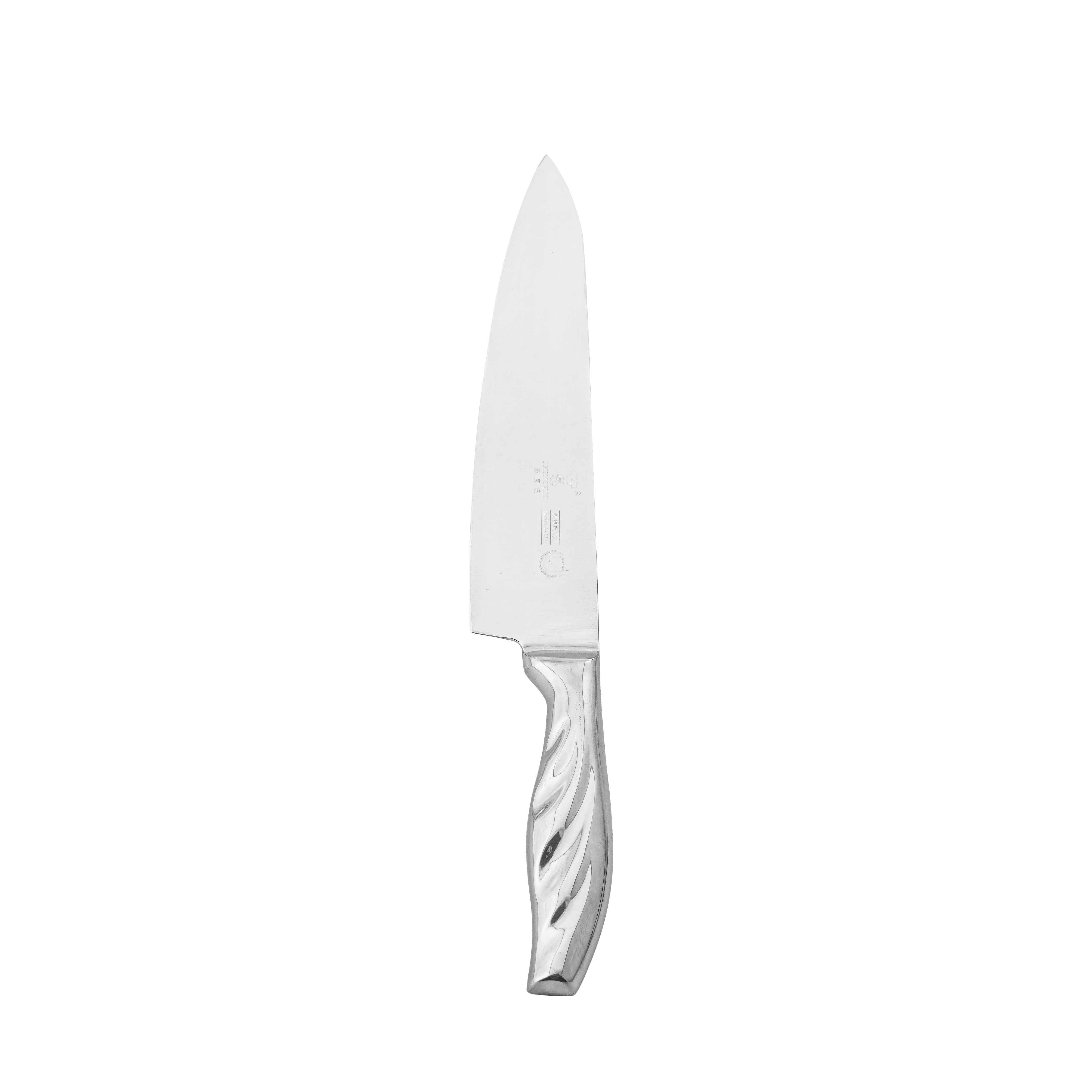 Dao đầu bếp tay cầm inox - Thép không gỉ, cứng cáp, sắc bén, dễ vệ sinh - Cobihome