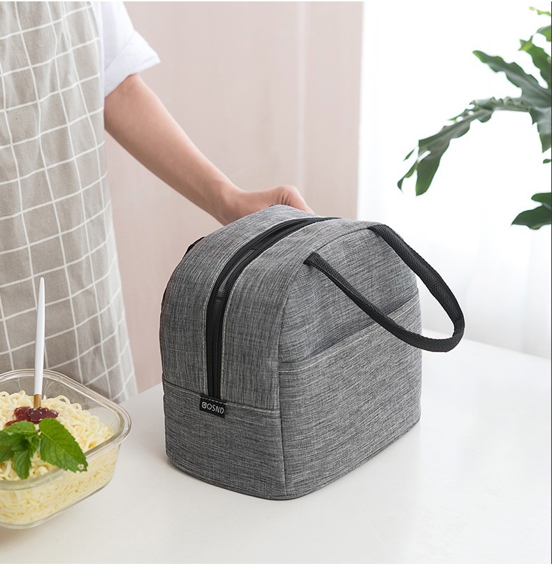 Túi Đựng Hộp Cơm, Thực Phẩm Giữ Nhiệt Phong Cách Nhật Bản (25 x 21 x 13.5 cm)
