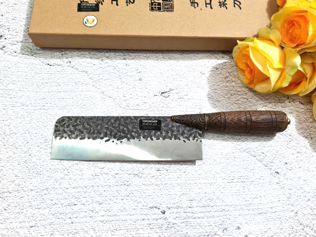 DAO BẾP - DAO THÁI HOA VĂN CAO CẤP MÃ DT151