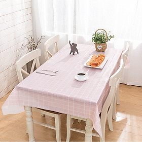 Khăn Trải Bàn Chống Thấm Nước Họa Tiết Độc Đáo, Tấm Lót Decor Bàn Ăn Kẻ Caro Nhiều Kích Thước Chính Hãng TOKDODO