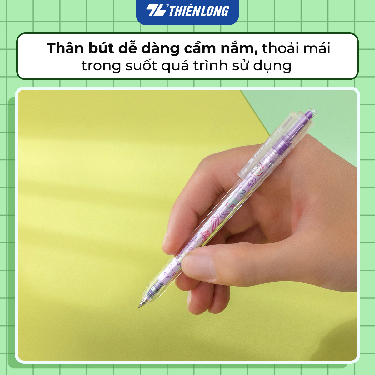 Bút gel Quick Dry Thiên Long GEL-045