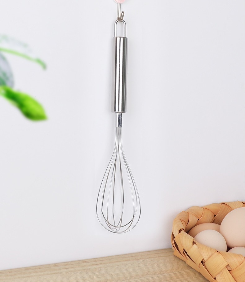Dụng cụ đánh trứng inox Echo Whipper 250mm - Hàng nội địa Nhật Bản nhập khẩu chính hãng