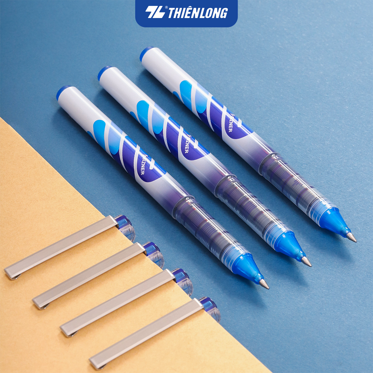 Bút lông bi - Rollerball Pen Thiên Long RB-007 - Công nghệ Free Ink System