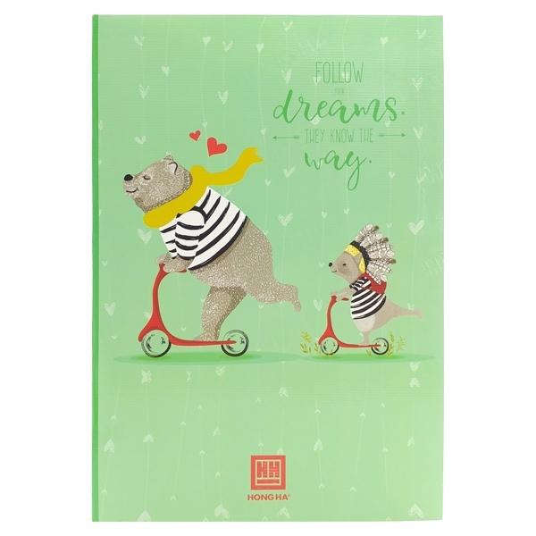 Combo 5 Vở South Star Dreaming - 4 Ô Ly 200 Trang ĐL 70g/m2 - Hồng Hà 0750 (Mẫu Màu Giao Ngẫu Nhiên)