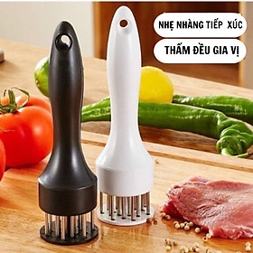 Dụng cụ xăm bì thịt , dần thịt mềm giúp thịt ngấm gia vị nhanh và ngon hơn ,dùng chế biến lợn quay , da giòn ,thịt nướng , thịt rán 