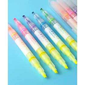 Bút nhớ dòng / Bút dạ quang Highlight 2 đầu Rui NO.3027