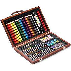 Bộ Hộp Gỗ Màu Vẽ Colormate 93W