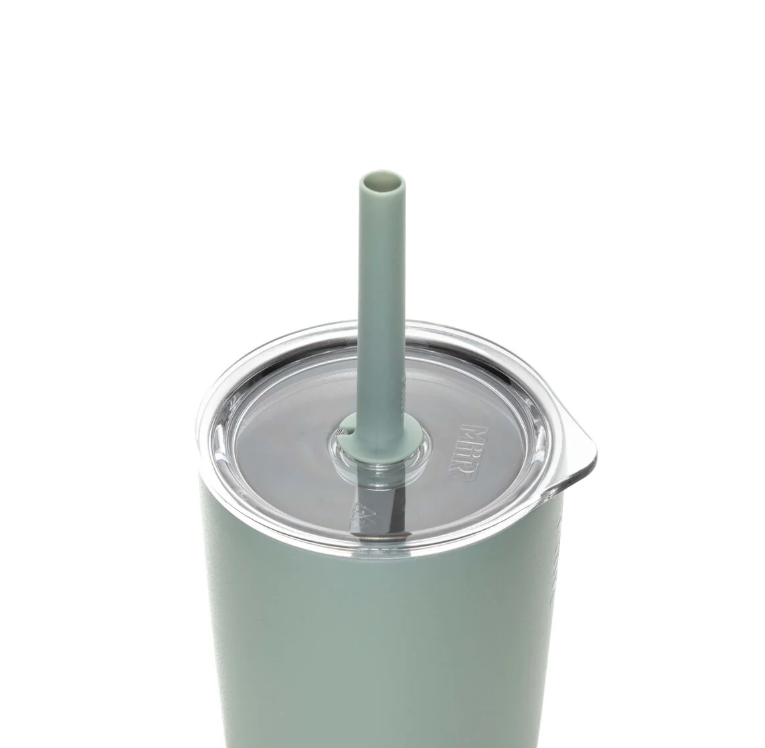 MiiR - Ly giữ nhiệt Tumbler Kèm Ống Hút - Màu Xanh Sương Mai/ Hồng Gỗ- 473ml