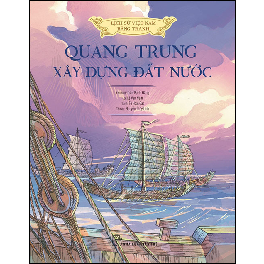 Combo Lịch sử Việt Nam bằng tranh (bản màu, bìa cứng) - Hộp 8 cuốn