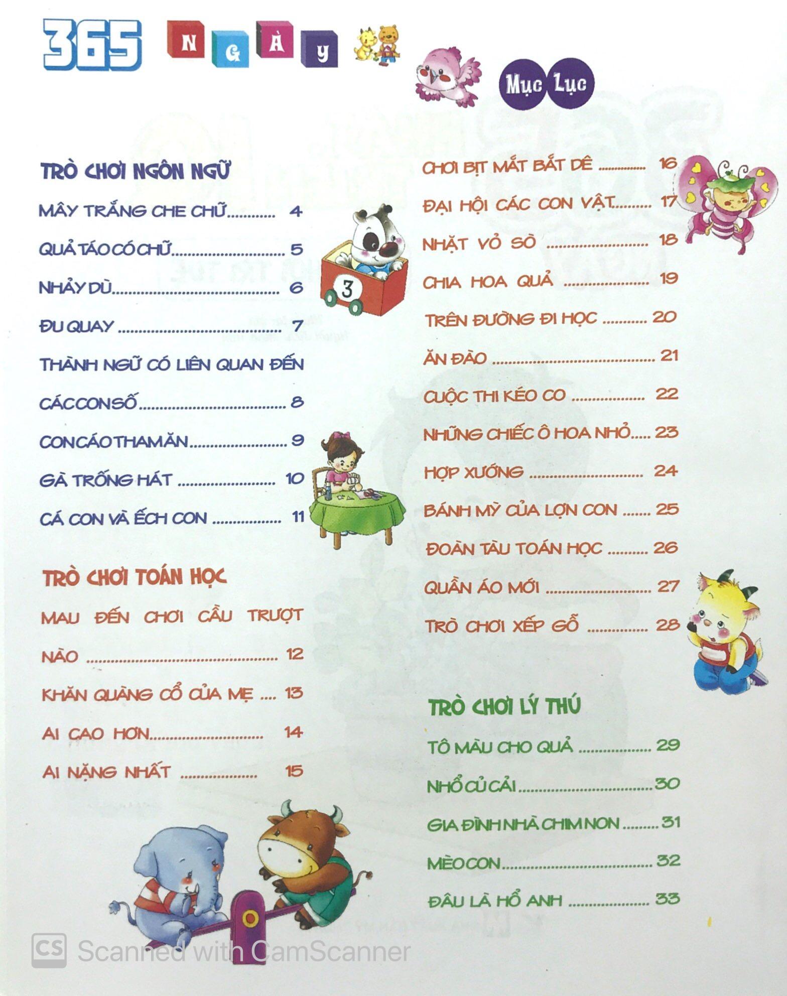 365 Ngày Phát Triển IQ - Trò Chơi Trí Tuệ