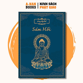 Sách - Combo Vở Sổ Chép Kinh Địa Tạng in mờ cao cấp và sổ chép kinh Sám Hối in chữ mờ cao cấp (TẶNG BÚT) - Anan Books