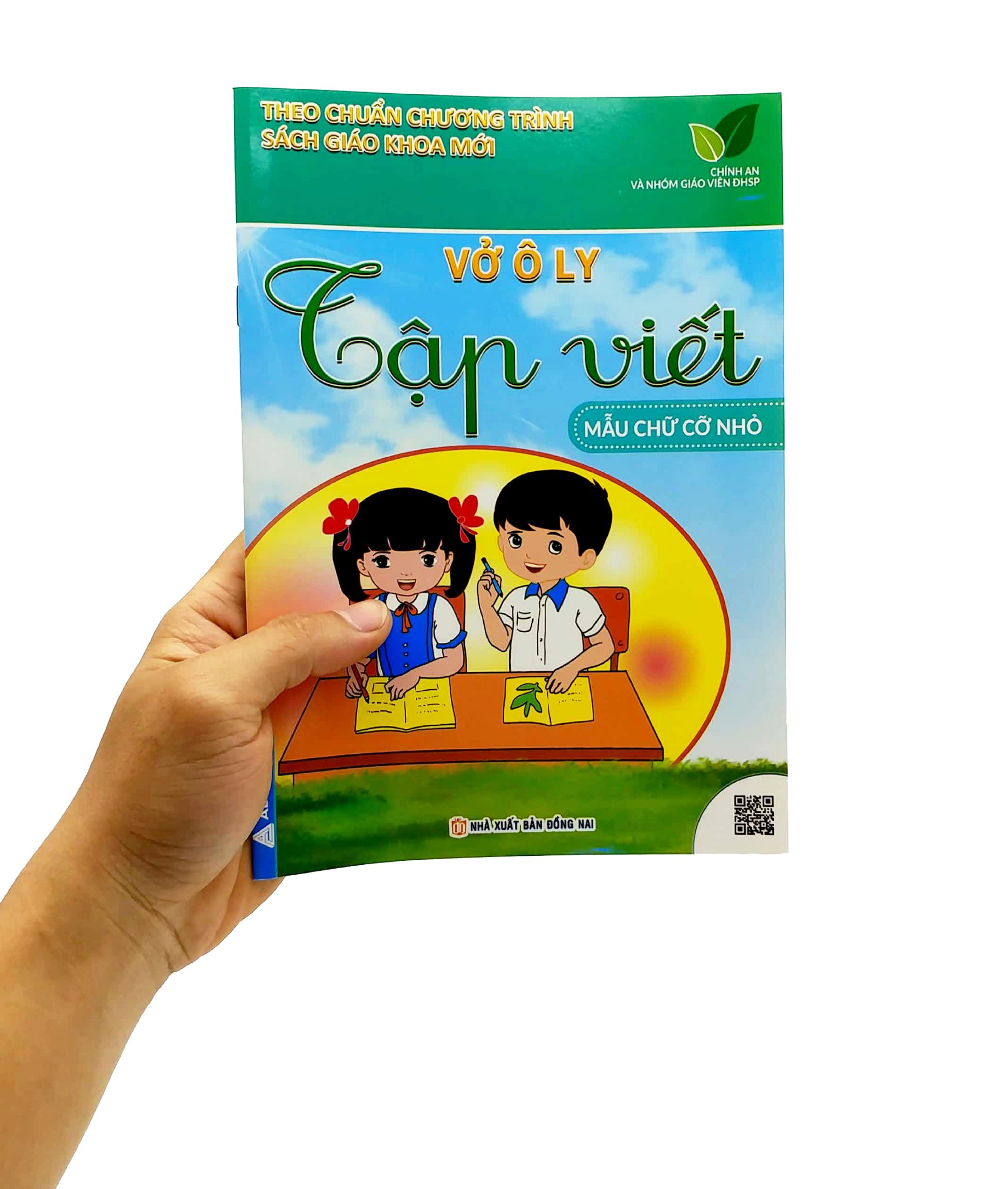 Vở Ô Ly Tập Viết - Mẫu Chữ Cỡ Nhỏ - Theo Chuẩn Chương Trình Sách Giáo Khoa Mới