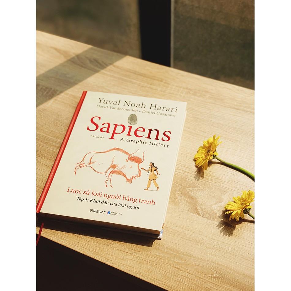 Trạm Đọc Official | Sách - Sapiens: Lược sử loài người bằng tranh ( tập 1 )