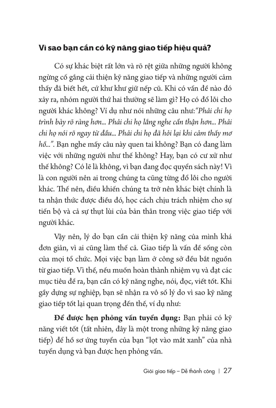 Giỏi Giao Tiếp - Dễ Thành Công (Tái Bản 2019)