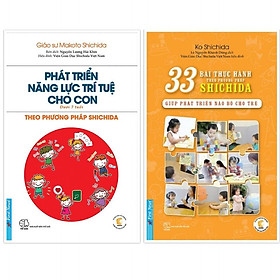 - Combo Phát triển năng lực trí tuệ cho con + 33 Bài thực hành theo phương pháp Shichida - - Bản Quyền