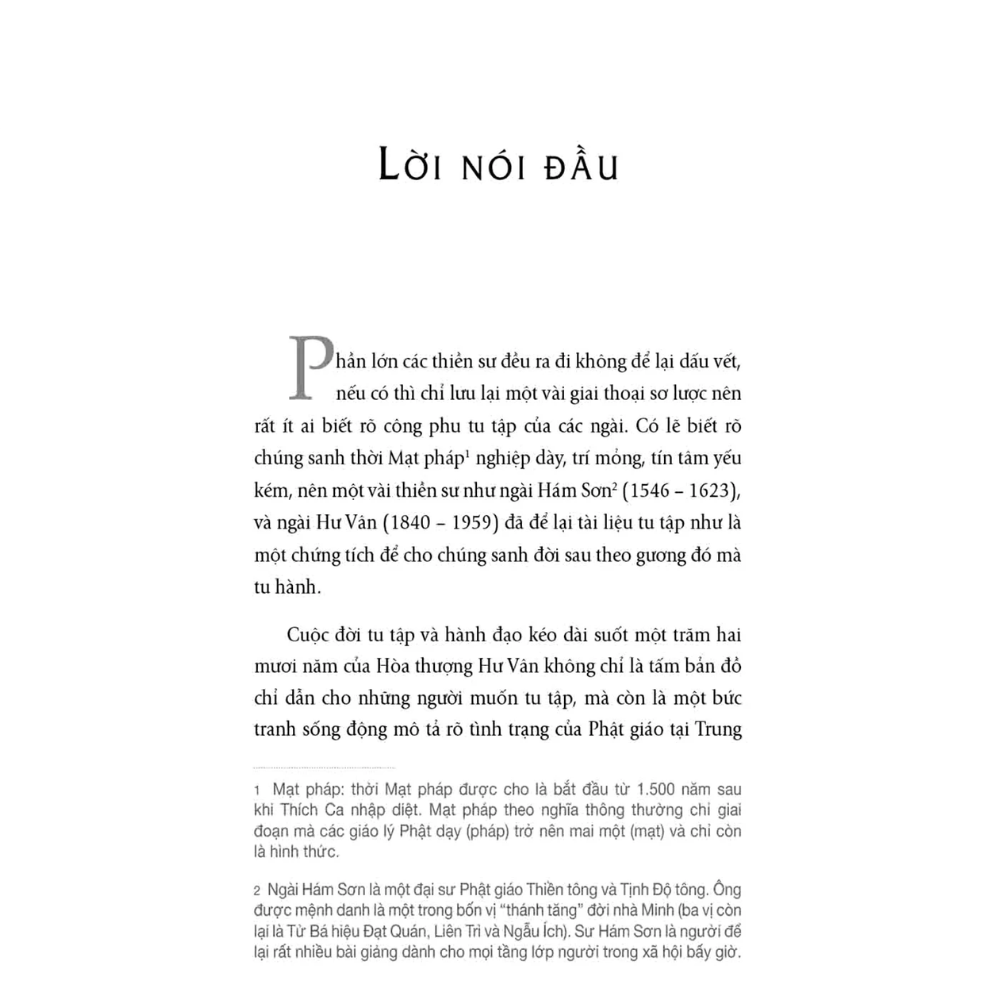 Sách Đường mây trên đất hoa (Tái bản 2022) - Hòa Thượng Hư Vân, Thích Hằng Đạt, Nguyên Phong