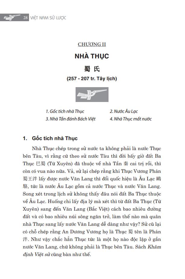 Việt Nam Sử Lược (Tái Bản)
