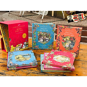 [Bản đặc biệt - Bìa cứng, có hộp đựng, tranh minh họa in màu] MIỀN DÂU DẠI - Jill Barklem - Lam dịch - Crabit Kidbooks - NXB Hà Nội.