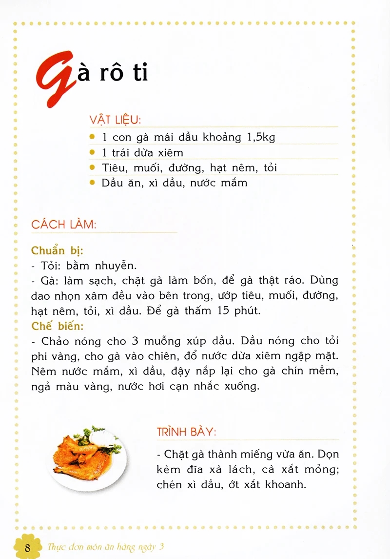 Thực Đơn Món Ăn Hàng Ngày - Tập 3 - VT