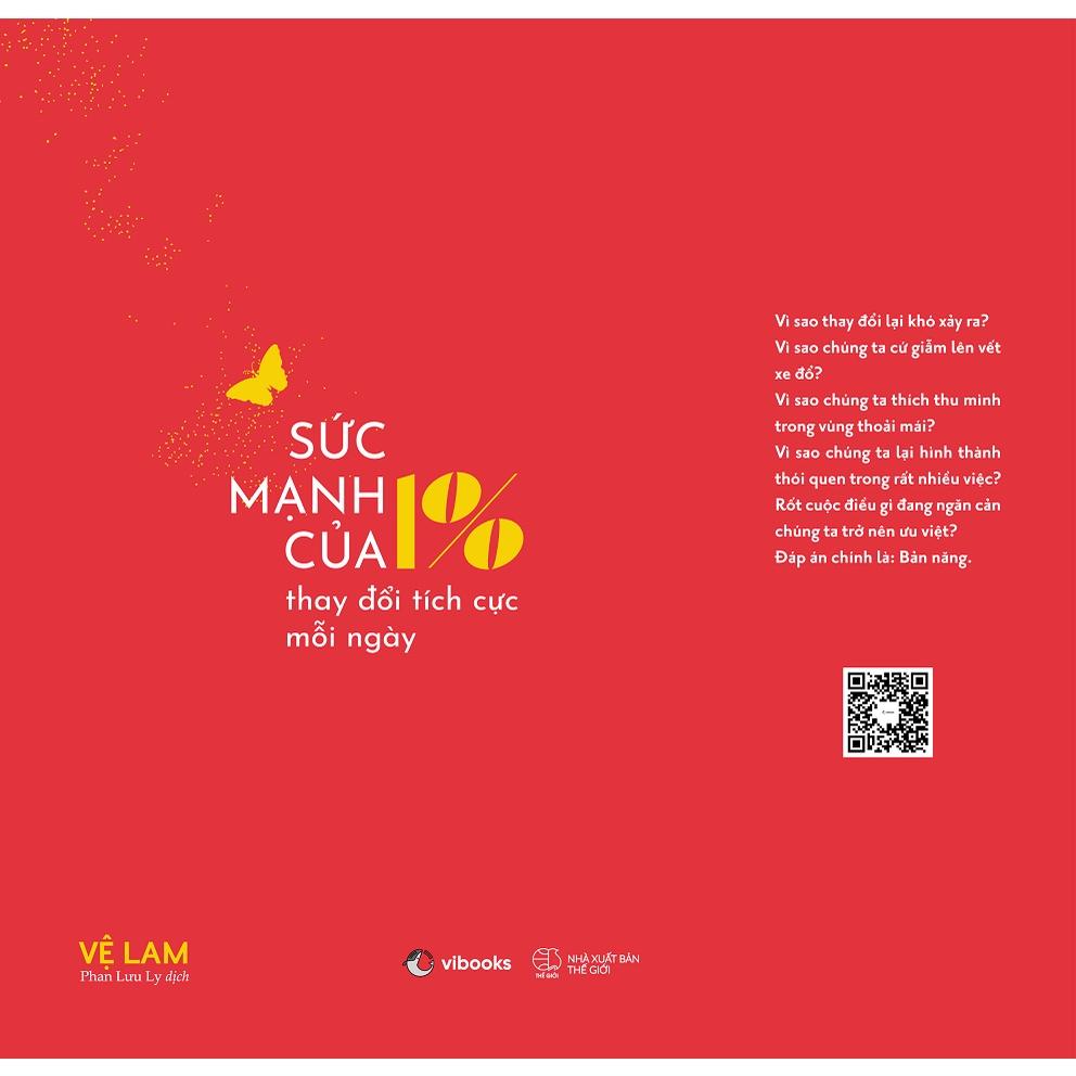 Sách Sức Mạnh Của 1% Thay Đổi Tích Cực Mỗi Ngày - Skybooks - BẢN QUYỀN