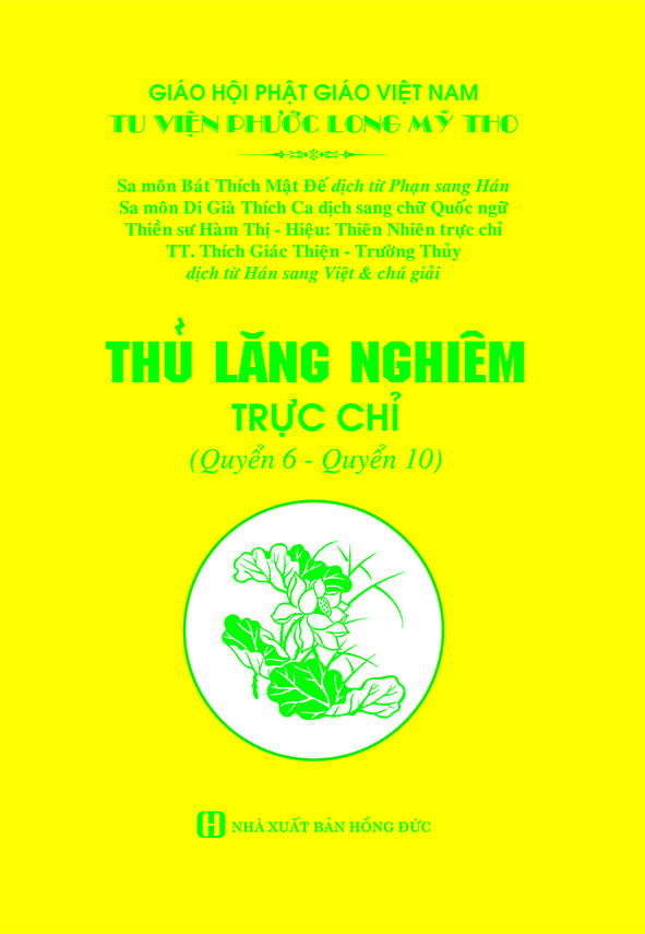 Sách - Thủ Lăng Nghiêm Trực Chỉ (Bộ 2 cuốn)